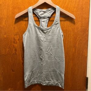 NWOT Lululemon Grey Swiftly Tech Tank Top